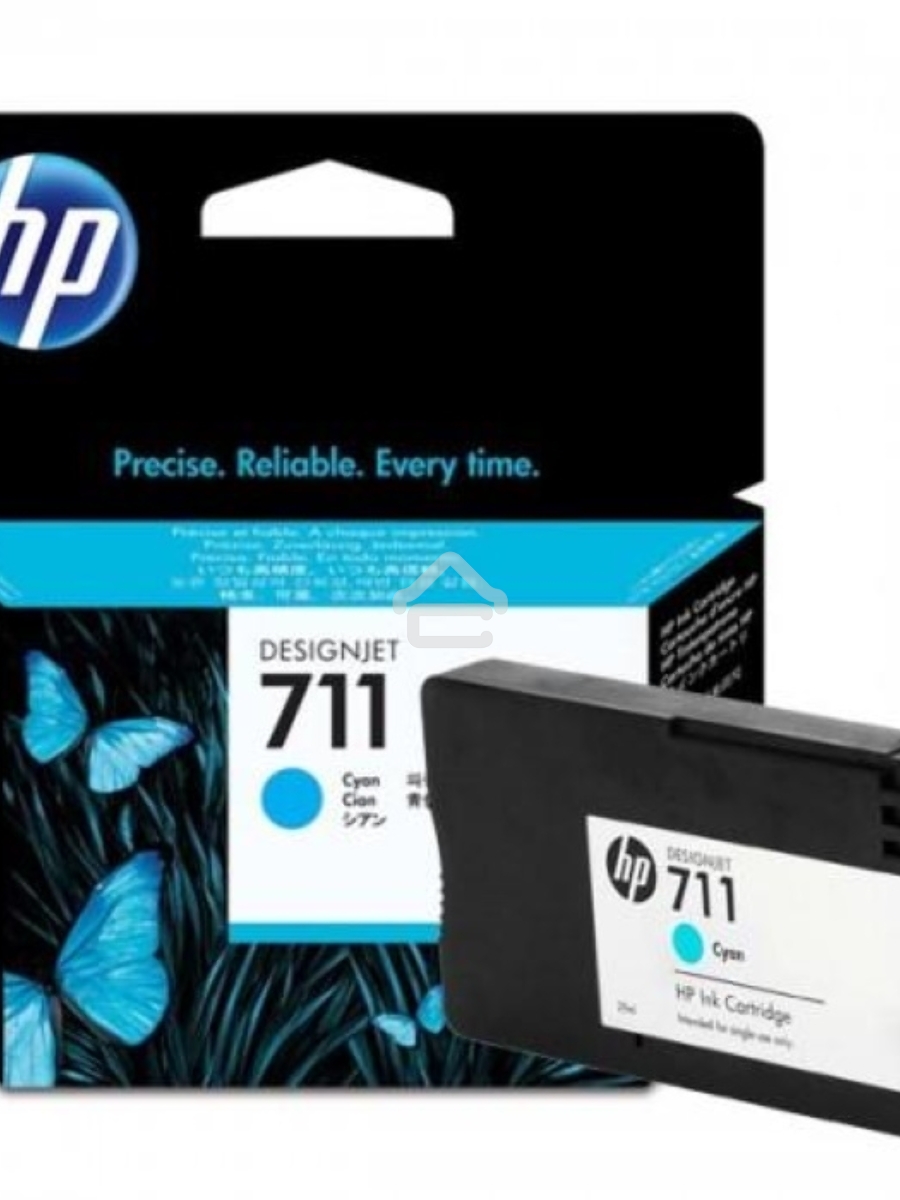 Картридж струйный HP №711 CZ130A голубой для HP DJ T120/T520 (29мл)