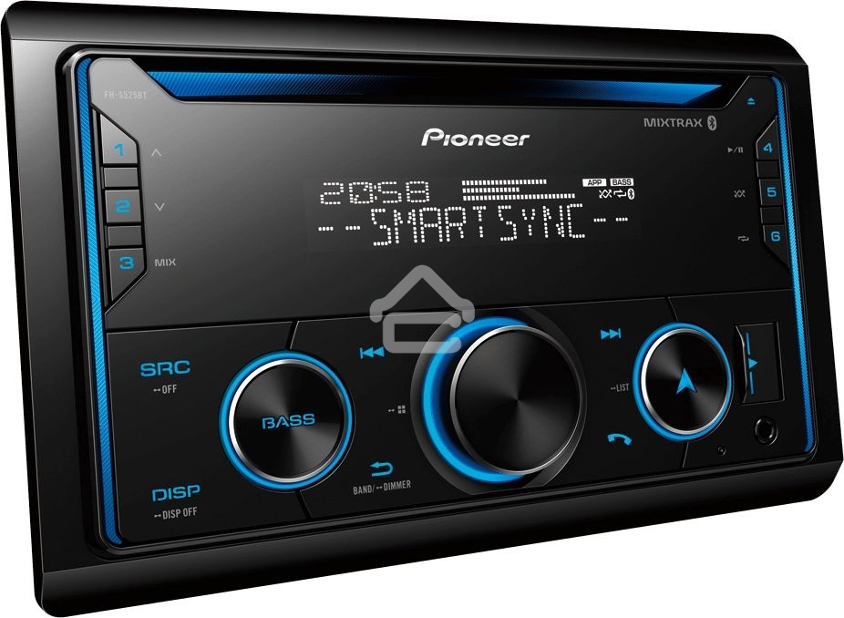 Автомагнитола CD Pioneer FH-S525BT 2DIN 4x50Вт