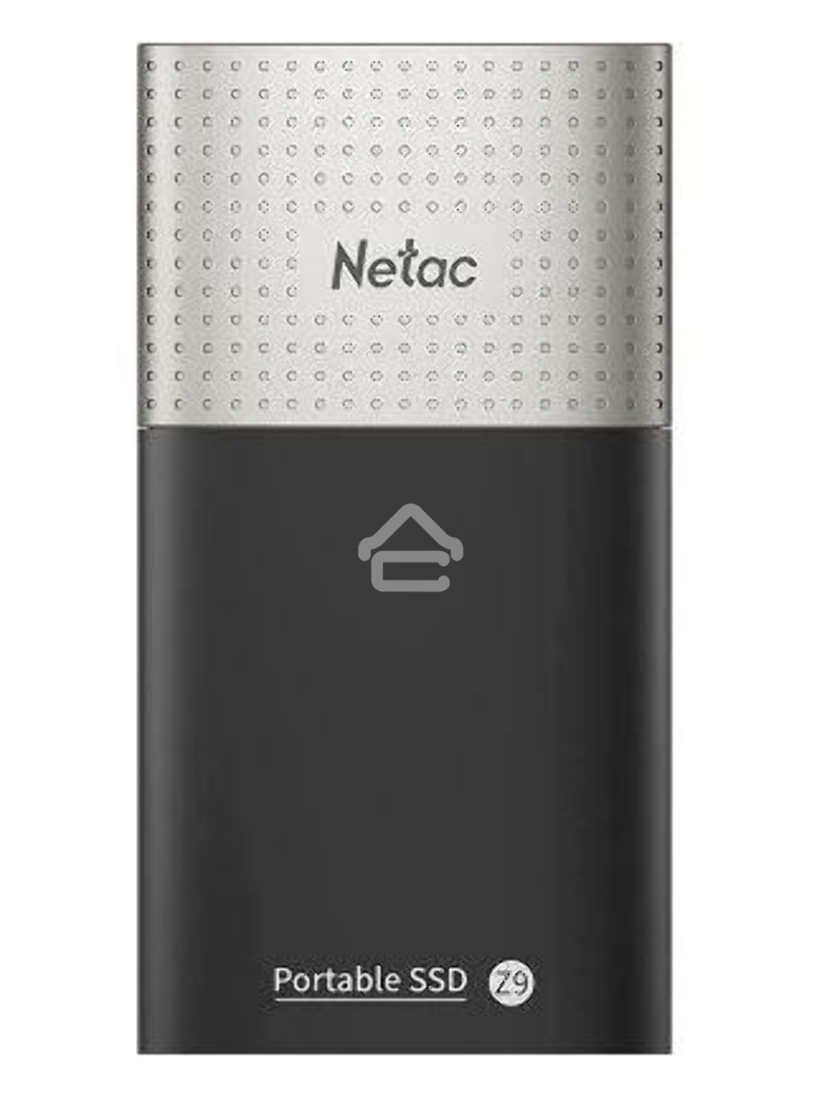 Накопитель SSD External Netac 2.0Tb Z9 <NT01Z9-002T-32BK> (USB3.2, up to 550/480MBs, 90х47.5х11.5mm, Aluminium+Plastic)
