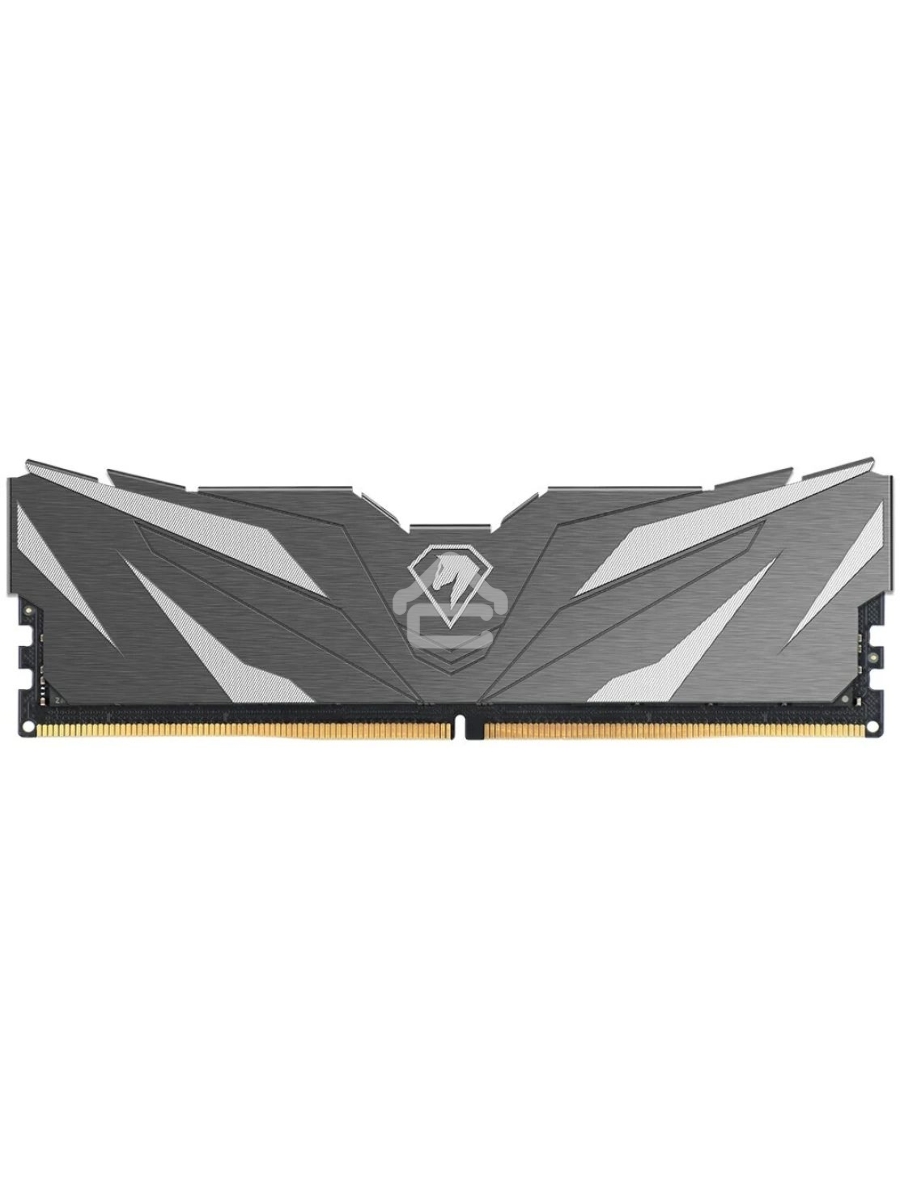 Оперативная память NETAC, DDR4, 8GB (1x8GB), 3200MHz, CL16, DIMM, с радиатором, чёрный