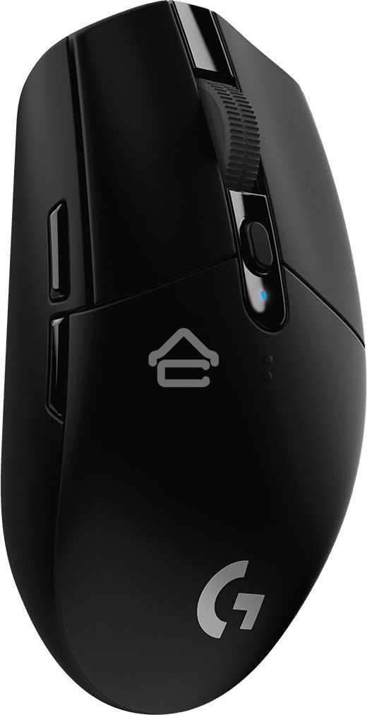 Мышь беспроводная Logitech G304 Lightspeed черный, 12000 dpi, радиоканал, USB, кнопки - 6