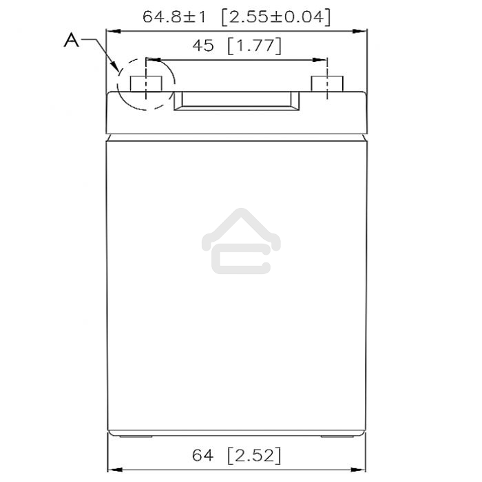 Аккумулятор CSB GPL1272 F2FR (12V 7.2Ah )