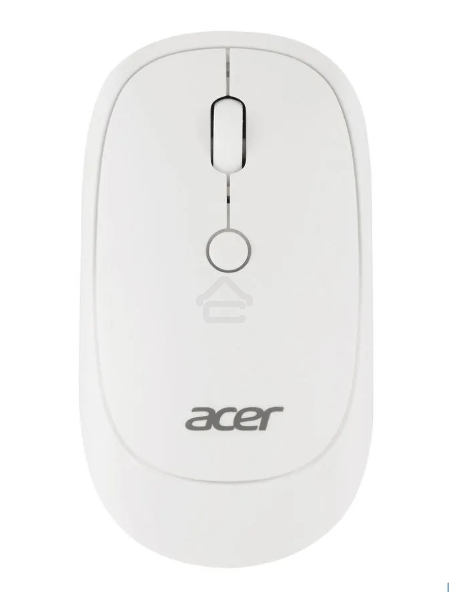 Мышь беспроводная Acer OMR138 белый, 1600 dpi, радиоканал, USB, кнопки - 4