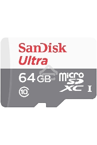 Флеш карта microSD 64GB SanDisk microSDXC Class 10 Ultra UHS-I A1 140MB/s