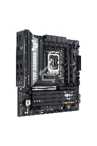 Материнская плата ASUS TUF GAMING B860M-PLUS WIFI, LGA 1851, Intel B860, 4xDDR5, 4xSATA, 3xM.2, 1xPCIe 5.0 x16, 1xPCIe x4, 1xUSB-C, 4xUSB-A 3.2 Gen 1, 2xUSB-A 3.2 Gen 2, 1xHDMI, 1xDP, 1x2.5Gb LAN, 7.1, mATX