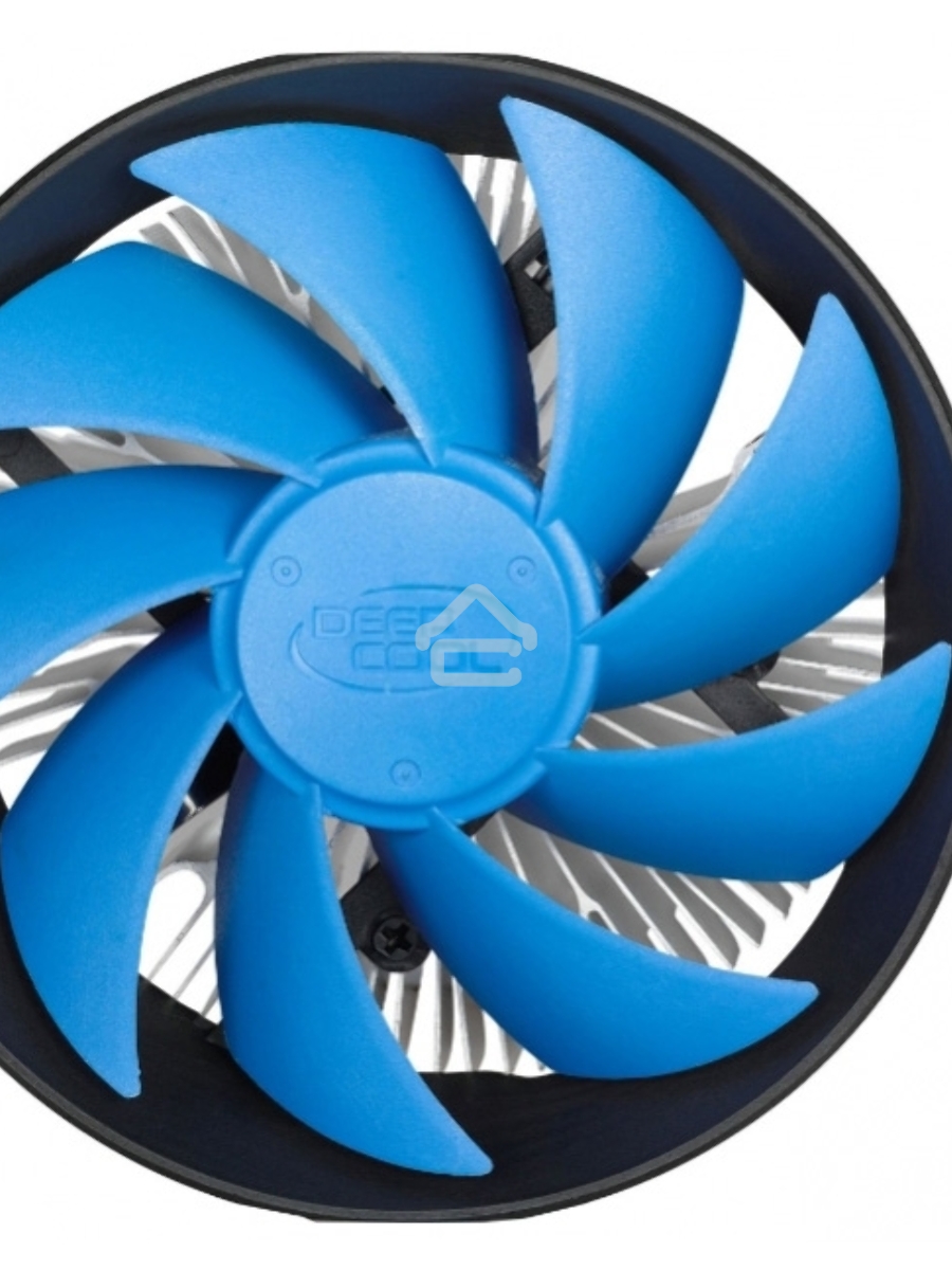 Кулер для процессора DEEPCOOL ARCHER BIGPRO серебристый/синий, 120 мм, алюминий/медь, 2000 об/мин, 29.7 дБ, 4 pin, 125 Вт, 70 мм