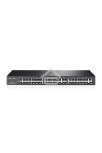 Сетевой коммутатор  TP-Link SMB TL-SG1048 Коммутатор 48-port Gigabit Switch, 1U 19-inch rack-mountable steel case