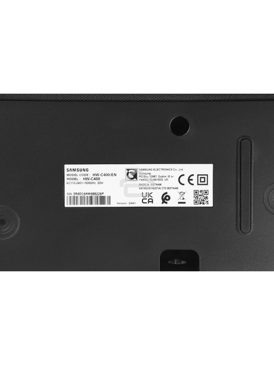 Звуковая панель Samsung HW-C400/EN 2.0 40Вт черный