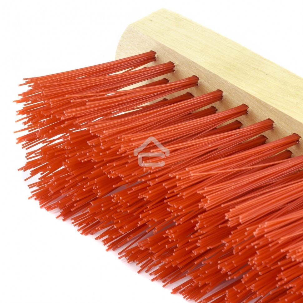 Щетка строительная Сибртех 500 мм 5 рядов, жесткая щетина, железная тулейка, без черенка 84622