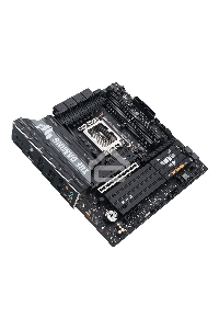 Материнская плата ASUS TUF GAMING B860M-PLUS WIFI, LGA 1851, Intel B860, 4xDDR5, 4xSATA, 3xM.2, 1xPCIe 5.0 x16, 1xPCIe x4, 1xUSB-C, 4xUSB-A 3.2 Gen 1, 2xUSB-A 3.2 Gen 2, 1xHDMI, 1xDP, 1x2.5Gb LAN, 7.1, mATX