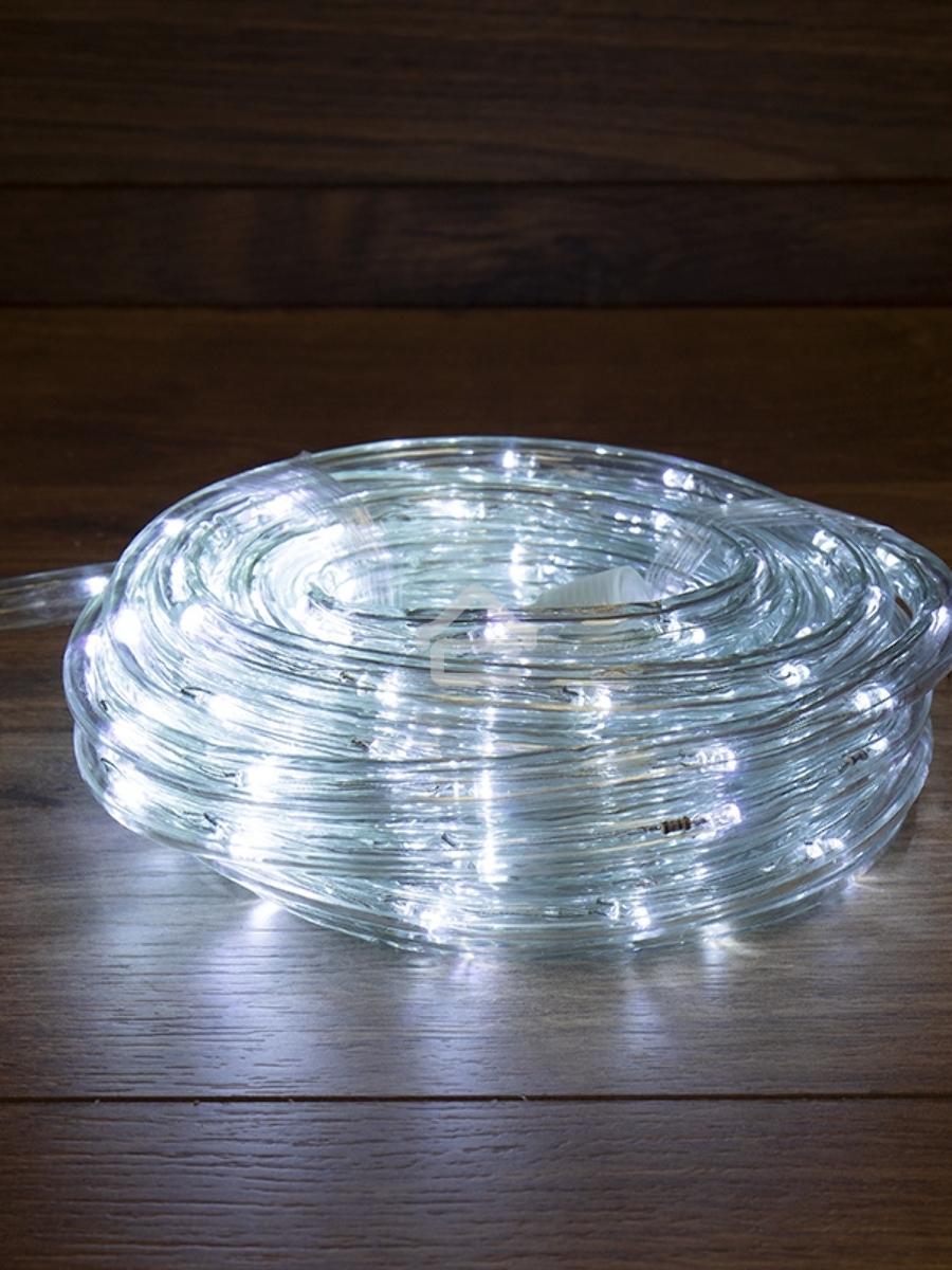 Дюралайт LED, свечение с динамикой (3W), 24 LED/м, белый, 14м