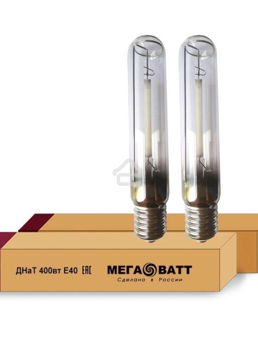 Лампа газоразрядная натриевая ДНаТ 400 E40 (25) МЕГАВАТТ 02959