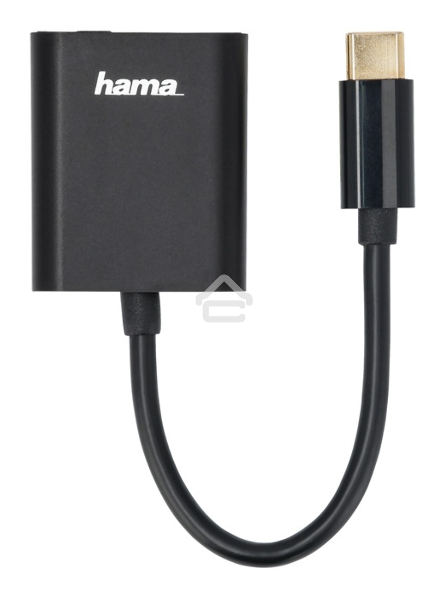 Разветвитель USB 2.0 Hama 00135748 2порт. черный
