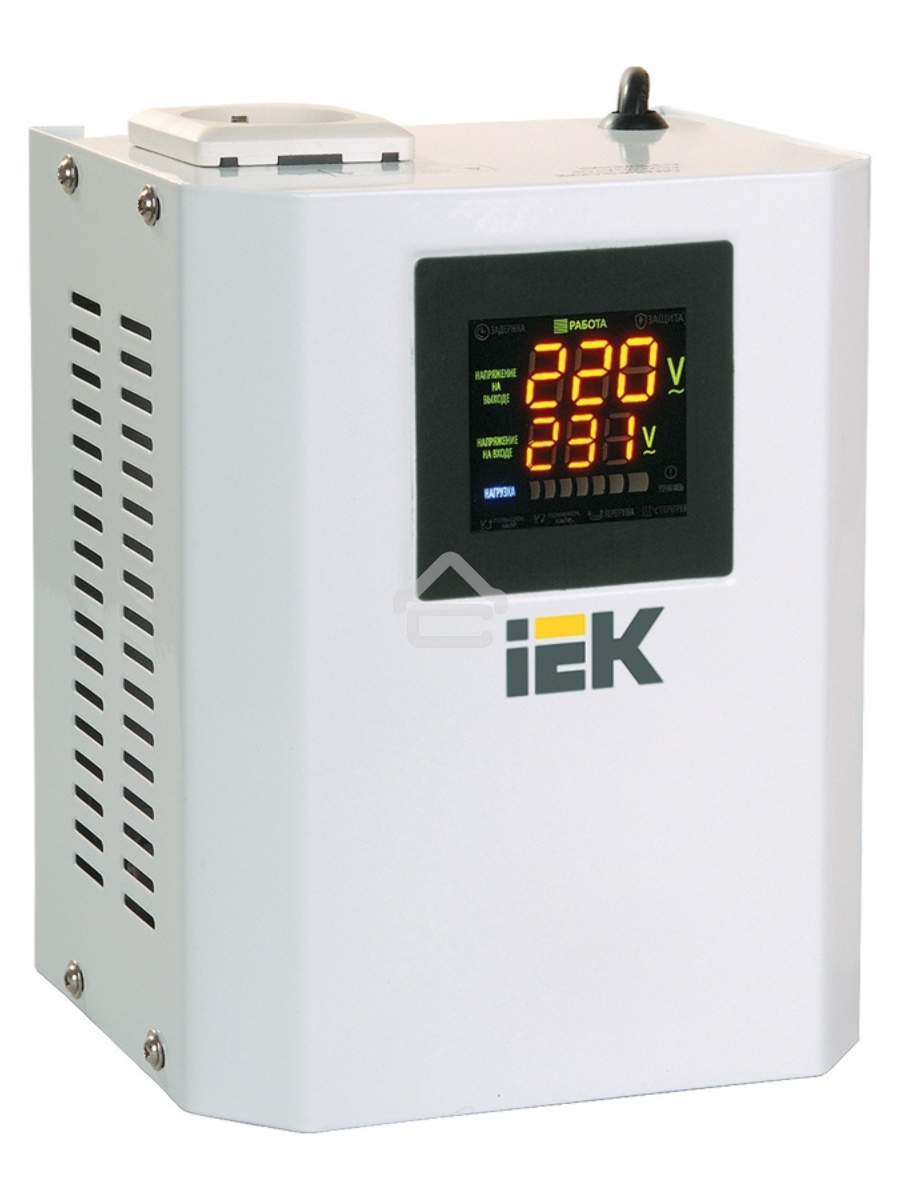 Стабилизатор напряжения Boiler 0.5кВА ИЭК IVS24-1-00500