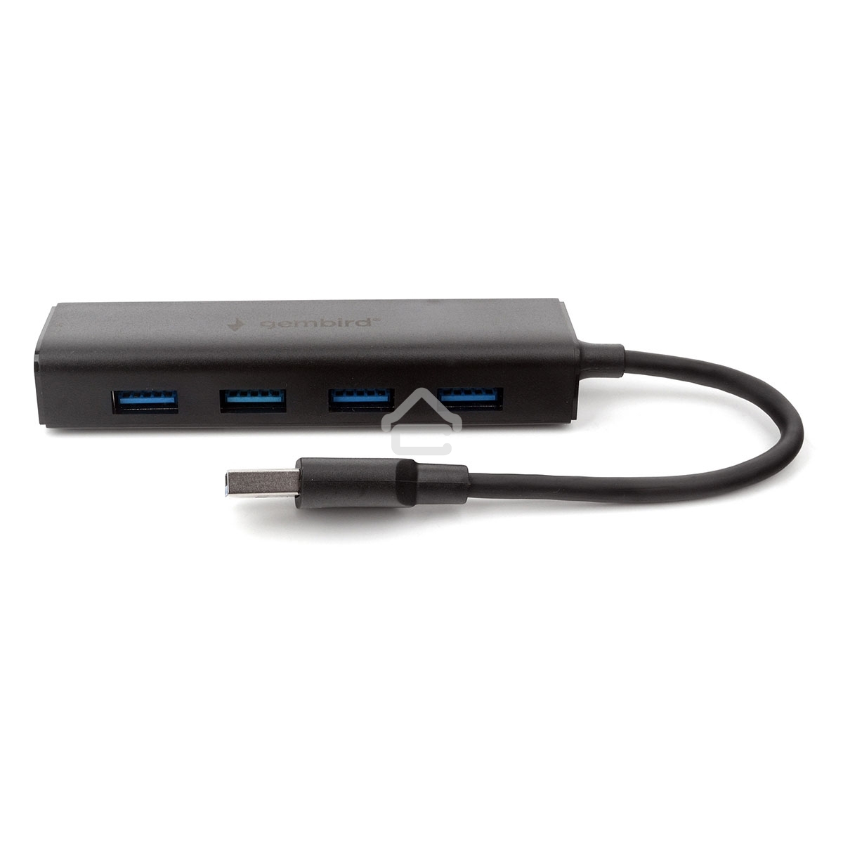 Концентратор USB 3.0 Gembird UHB-C354, 4 порта, с доп питанием