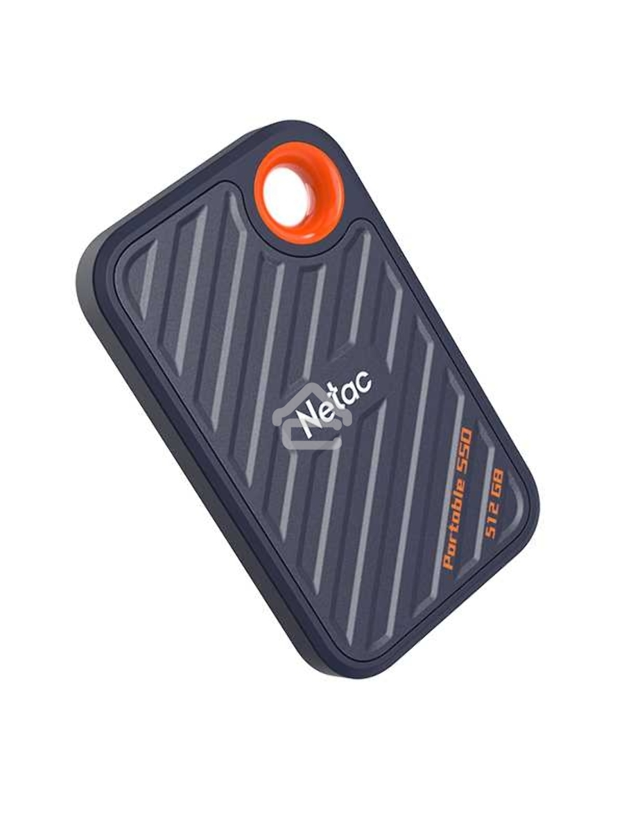 Внешний накопитель SSD Netac ZX20 512GB USB 3.2 Gen 2 Type-C NT01ZX20-512G-32BL
