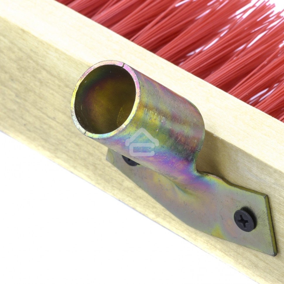 Щетка строительная Сибртех 500 мм 5 рядов, жесткая щетина, железная тулейка, без черенка 84622