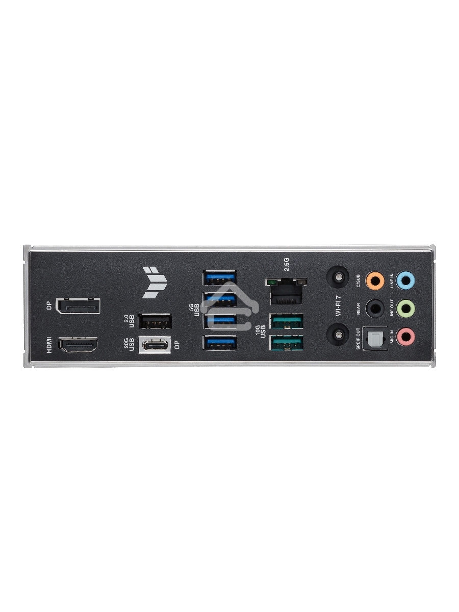 Материнская плата ASUS TUF GAMING B860M-PLUS WIFI, LGA 1851, Intel B860, 4xDDR5, 4xSATA, 3xM.2, 1xPCIe 5.0 x16, 1xPCIe x4, 1xUSB-C, 4xUSB-A 3.2 Gen 1, 2xUSB-A 3.2 Gen 2, 1xHDMI, 1xDP, 1x2.5Gb LAN, 7.1, mATX