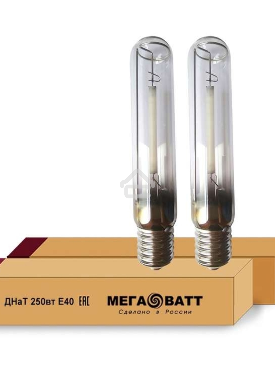 Лампа газоразрядная натриевая ДНаТ 250 E40 (25) МЕГАВАТТ 02942