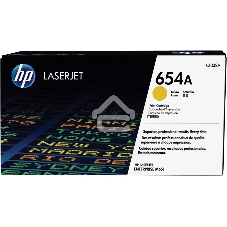 Тонер Картридж HP 654A CF332A желтый для HP CLJ Ent M651n/M651dn/M651xh/M680dn/M680f (15000 стр.)