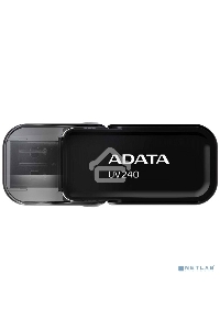 Флеш диск 64GB ADATA UV240, USB 2.0, Черный