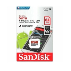 Флеш карта microSD 64Gb SanDisk microSDXC Class 10 Ultra UHS-I A1 140MB/s