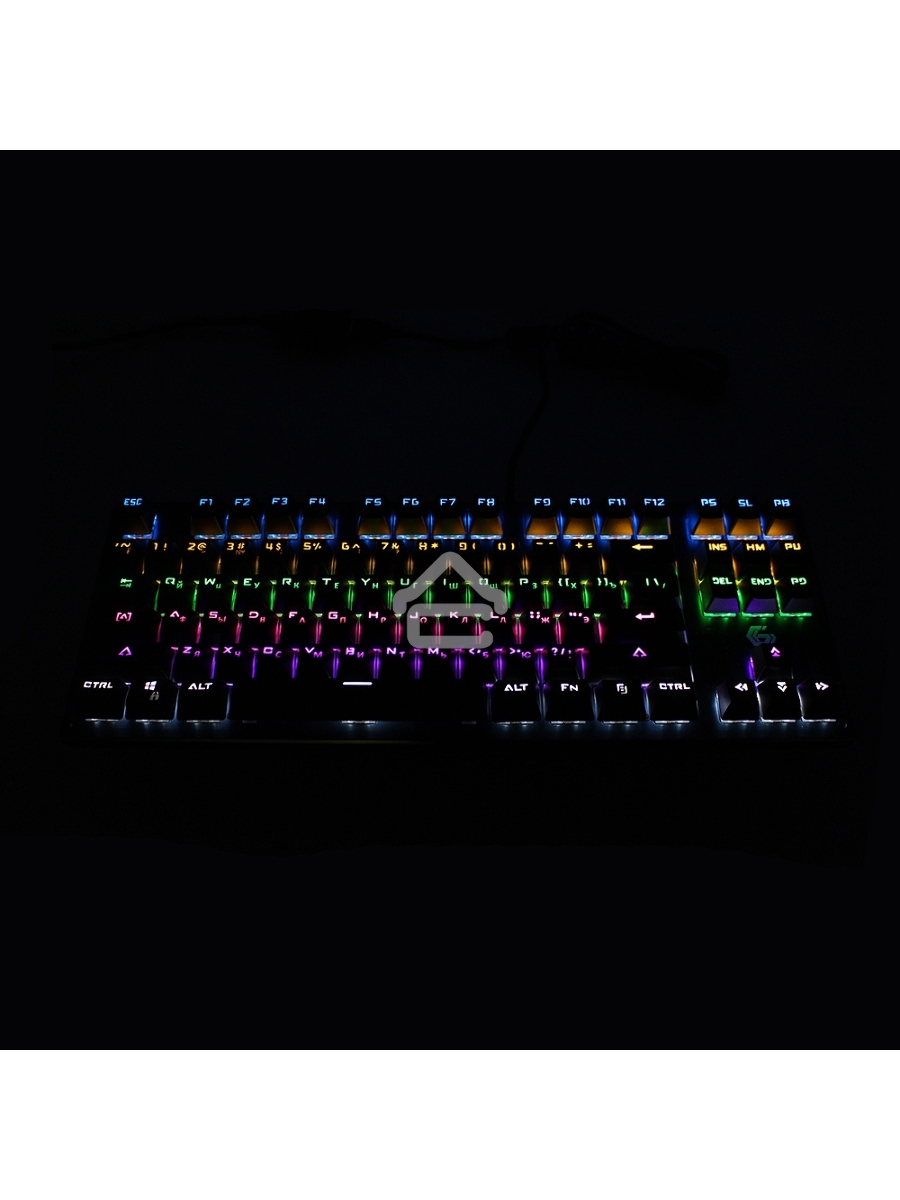 Клавиатура Gembird KB-G540L проводная, USB, черный