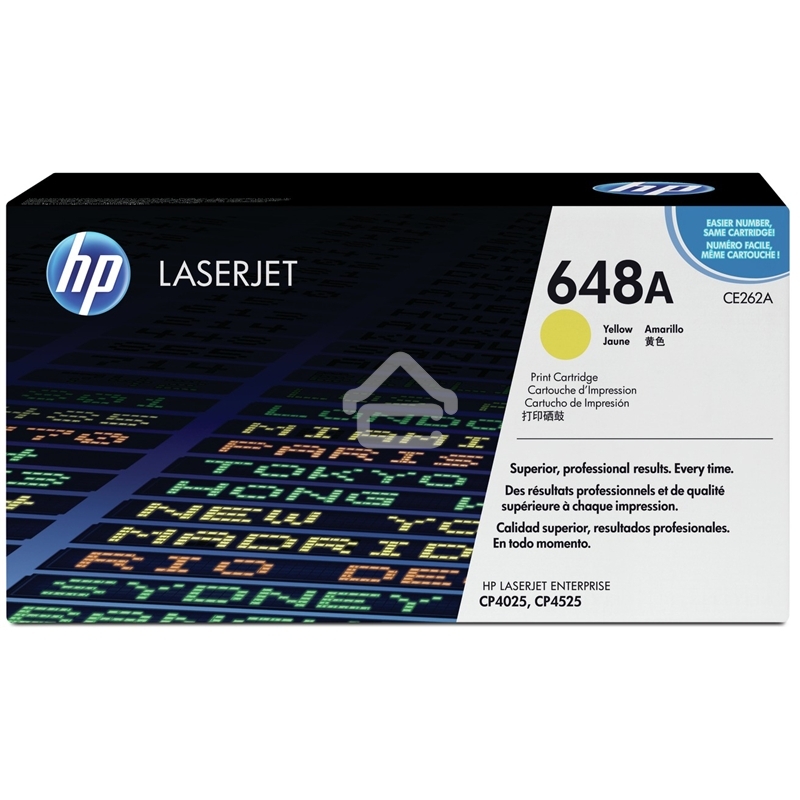 Картридж лазерный HP CE262A желтый для CLJ CP4025/CP4525 11000стр.