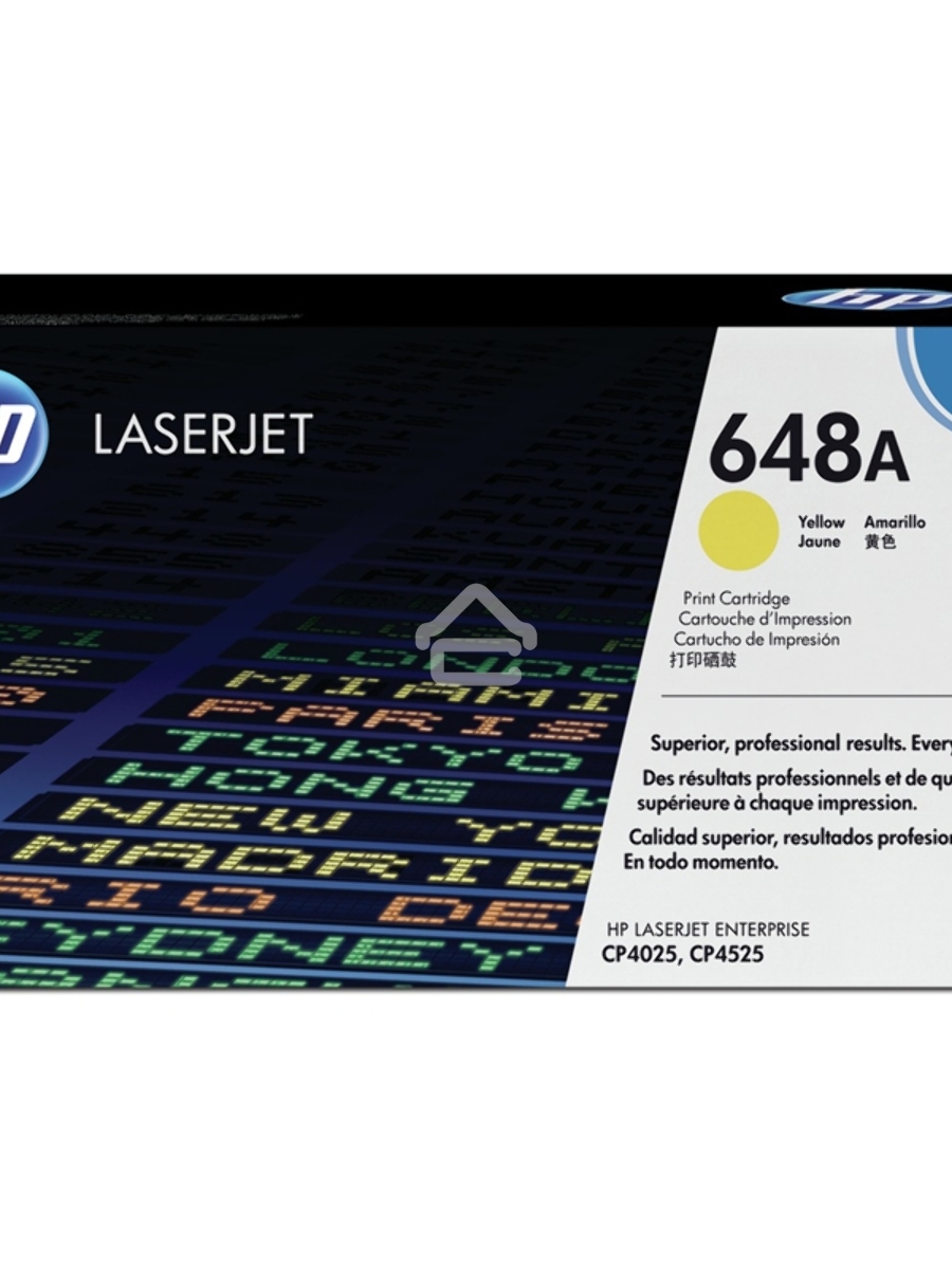Картридж лазерный HP CE262A желтый для CLJ CP4025/CP4525 11000стр.