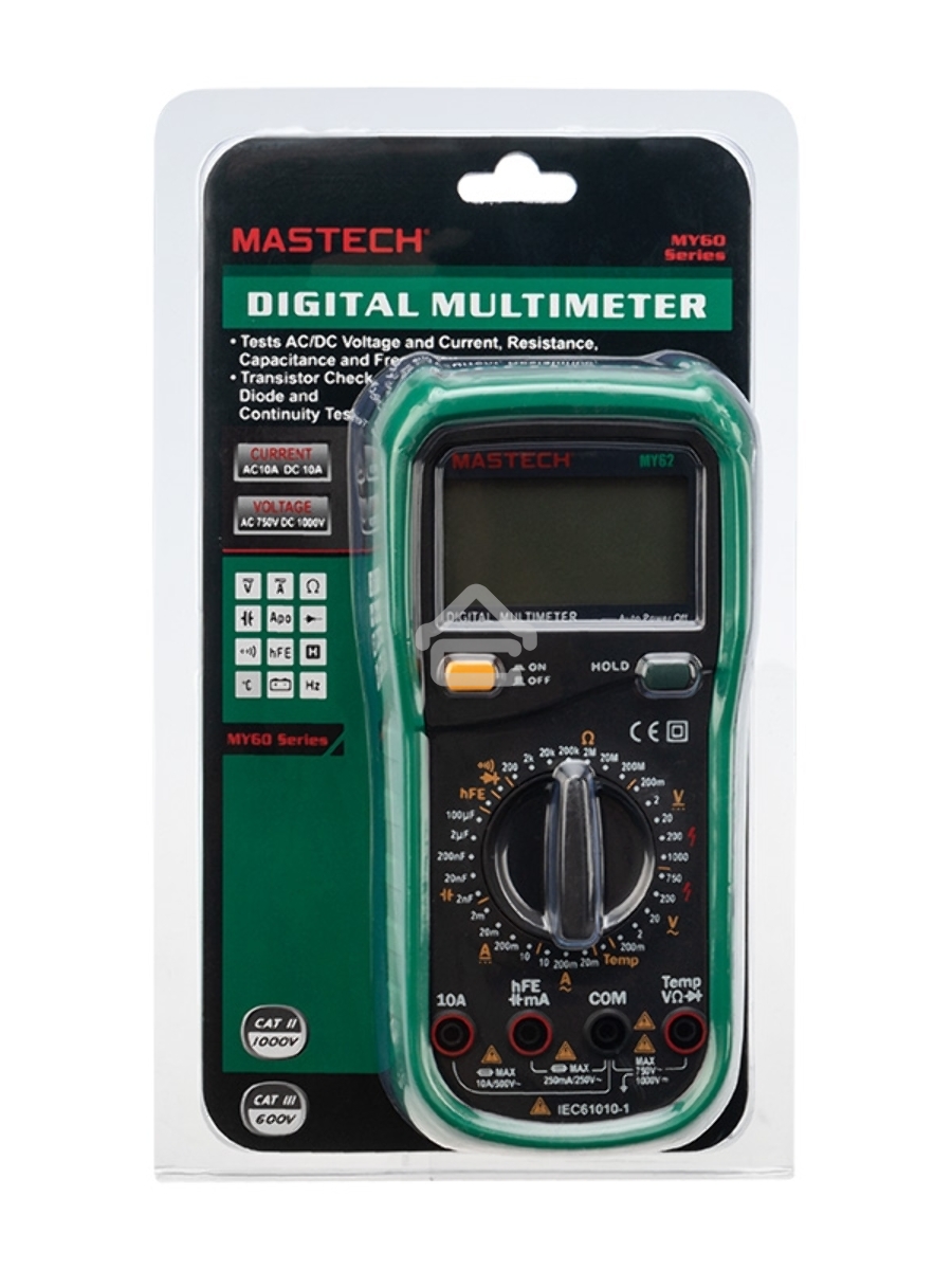 Универсальный мультиметр MY62N MASTECH