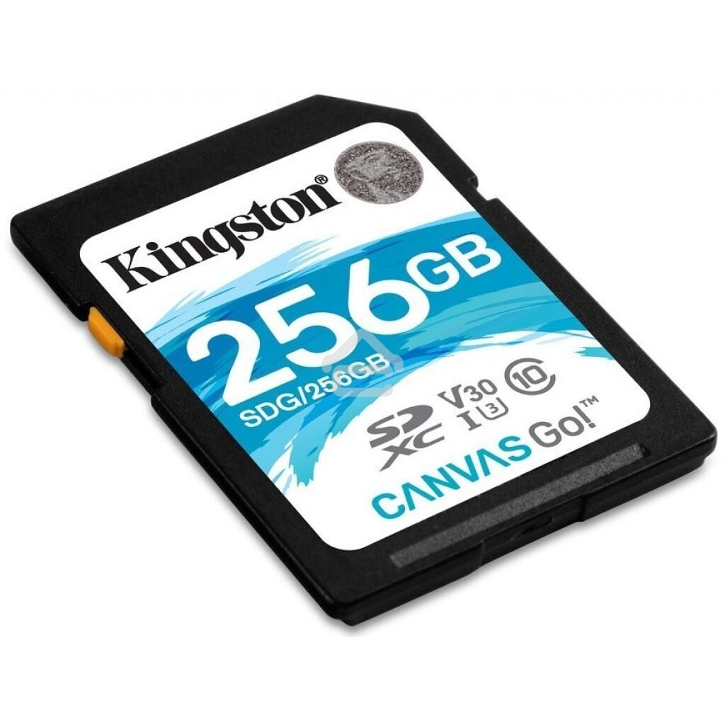Флеш карта SDXC 256Gb Class10 Kingston <SDS2/256Gb>, Canvas Select 100R CL10 UHS-I