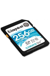 Флеш карта SDXC 256Gb Class10 Kingston <SDS2/256GB>, Canvas Select 100R CL10 UHS-I