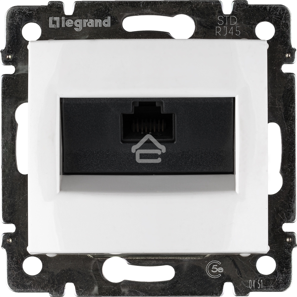 Компьютерная розеткаLegrand Valena 774230, белая RJ45 5 кат UTP