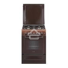 Плита комбинированная Gefest ПГЭ 6102-02 0001 коричневый, конфорок 4 газовых, духовка 55 л, 60 см x 85 см x 60 см