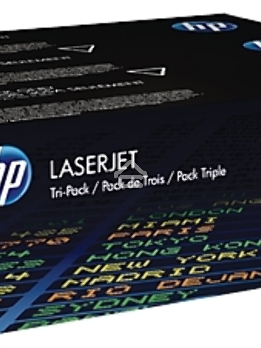 Картридж лазерный набор HP CF370AM № 305A голубой/пурпурный/желтый CLJ M451 (CE411A+CE412A+CE413A)