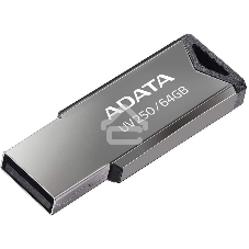 Флешка USB ADATA UV250 (AUV250-64G-RBK), 64Gb, USB 2.0, R/W 25/10, черный