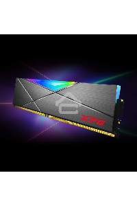 Оперативная память XPG Spectrix D50 RGB, 16GB (2x8GB), DDR4, 3600MHz, CL18, с радиаторами, серый, RGB