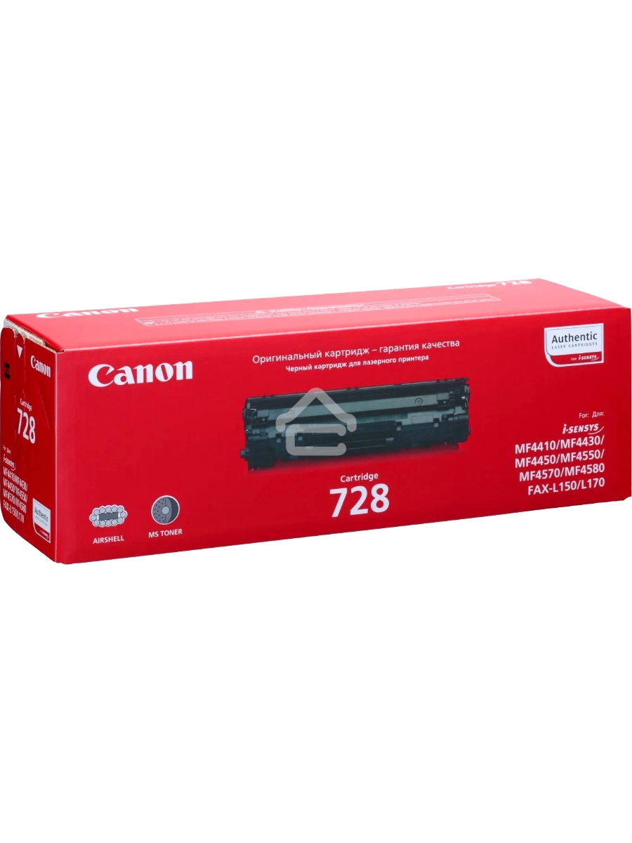 Картридж лазерный Canon 728 черный (2100 стр.) для CANON MF4410/4430/4450/4550/4570/4580