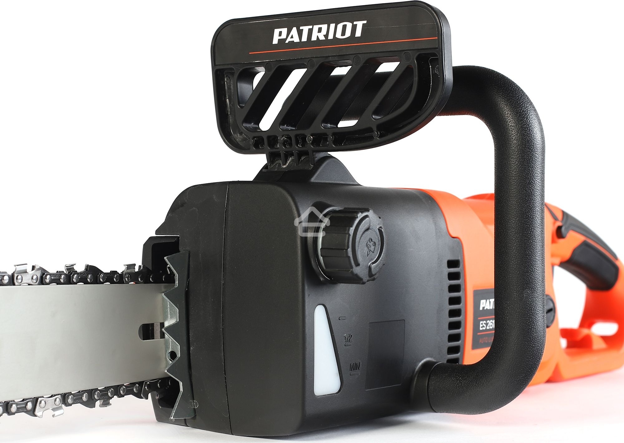 Пила цепная электрическая Patriot ES 2618, 2.5кВт,18' шина, продольный двигатель, плавный пуск, бесключевая натяжка цепи