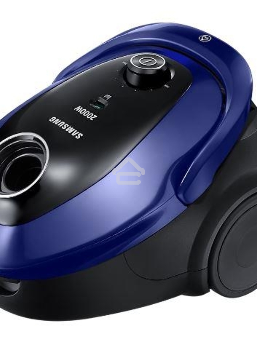 Пылесос Samsung SC20M255AWB синий, 460/2000 Вт, уборка сухая, пылесборник мешок 2.5 л