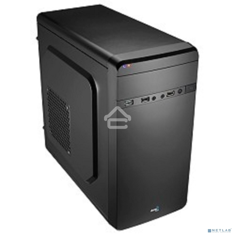 Компьютерный корпус Aerocool / Formula Qs-180 черный без БП mATX 1x80mm 2xUSB2.0 1xUSB3.0 audio