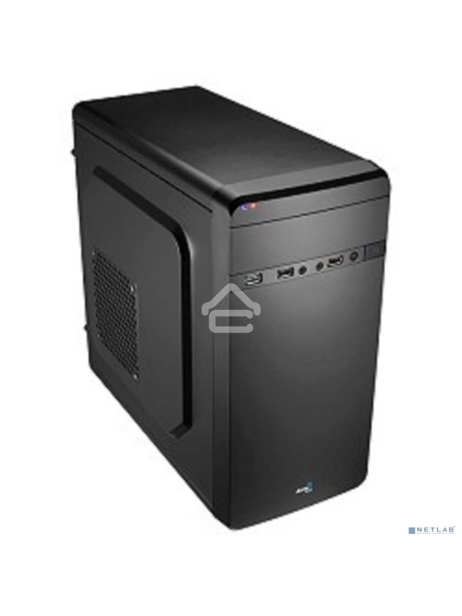 Компьютерный корпус Aerocool / Formula Qs-180 черный без БП mATX 1x80mm 2xUSB2.0 1xUSB3.0 audio