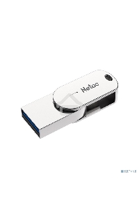 Флеш диск Netac USB Drive U785C USB3.0+TypeC 64GB, retail version