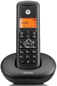 Радиотелефон Dect Motorola E201 черный АОН