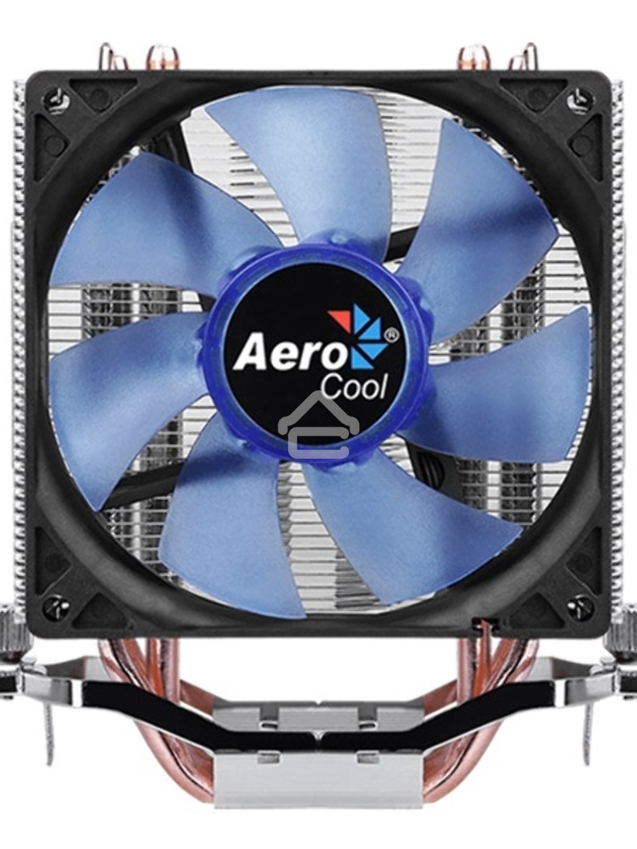 Кулер для процессора AeroCool / Formula Verkho 4 Lite серебристый, 90 мм, алюминий/медь, 2000 об/мин, 27 дБ, 4 pin, 125 Вт, 135 мм