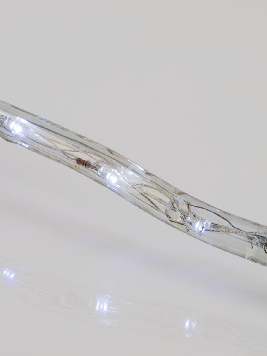 Дюралайт LED, свечение с динамикой (3W), 24 LED/м, белый, 14м