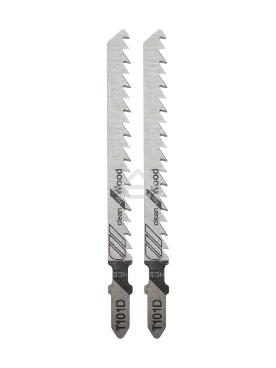 Пилка для электролобзика 100 мм 6 з/д 6-60 мм T101D (2 шт./уп.) (дерево) Kranz