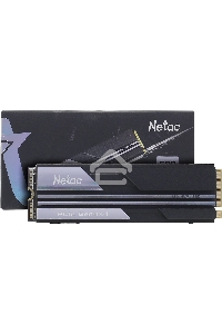 Накопитель SSD Netac NV5000, 500GB, M.2 2280, PCIe 4.0 x4, NVMe, R/W 5000/2500, с радиатором