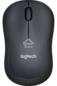 Мышь беспроводная Logitech M220 SILENT черный, 1000 dpi, радиоканал, USB, кнопки - 3