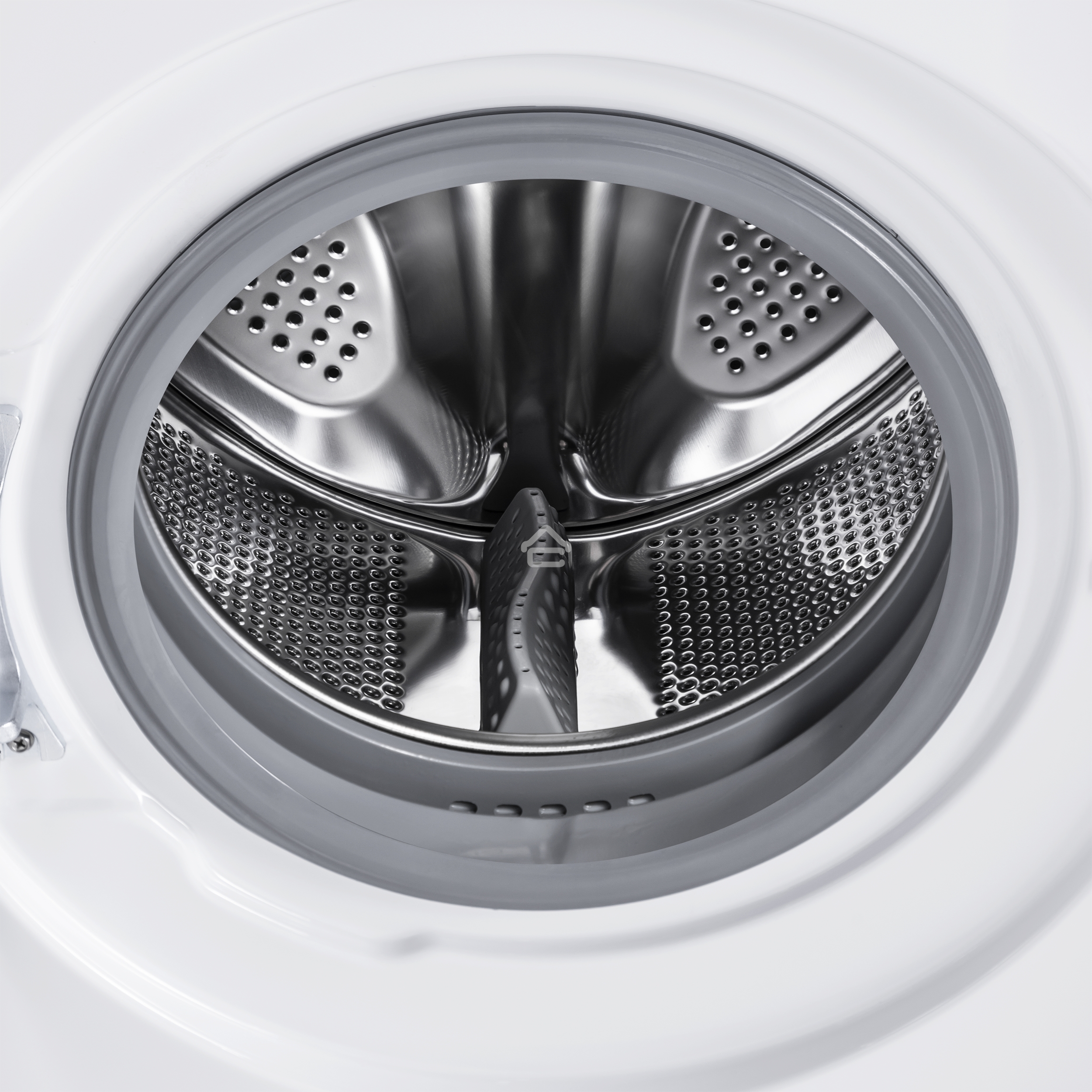 Стиральная машина c инвертором и паром Maunfeld MFWM127IWHT белый, загрузка фронтальная 7 кг, 1200 об/мин, класс: A+++